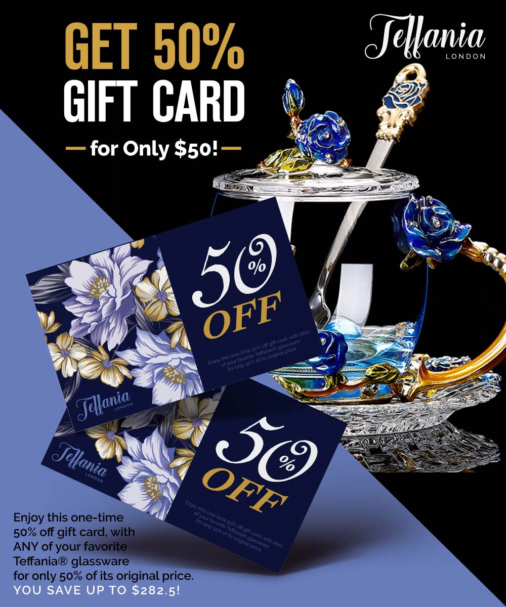 One-time 50% Off Gift Card